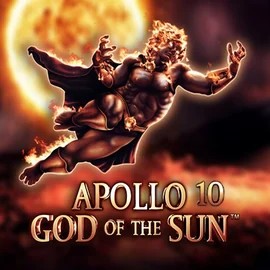 Slots logo of Apollo God of the Sun from Novomatic at Casino Prestige