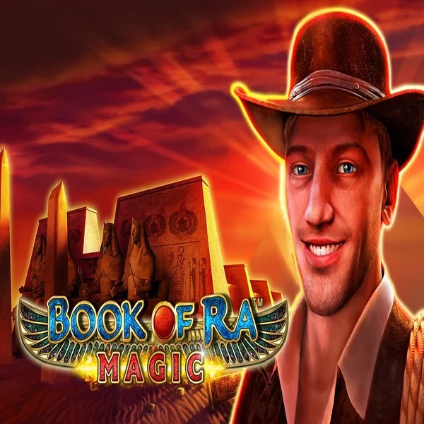 Try Book of Ra Magic slot by Greentube on prestige.com.de – logo image