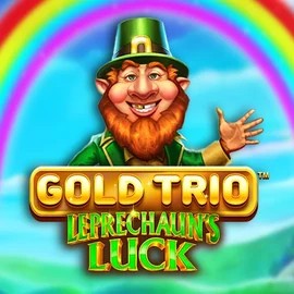 Gold Trio Leprechaun's Luck logo by Playtech at Casino Prestige