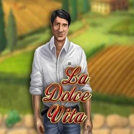 La Dolce Vita logo by Gamomat at Casino Prestige
