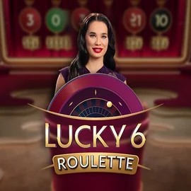 Lucky 6 Roulette logo by Pragmatic Play at Casino Prestige