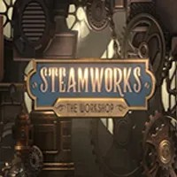 Official Slots logo: Steamworks The Workshop by Peter & Sons at Casino Prestige